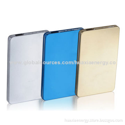 Small Size 3,000mAh Power Station with A Grade Polymer Battery, Neutral Package
